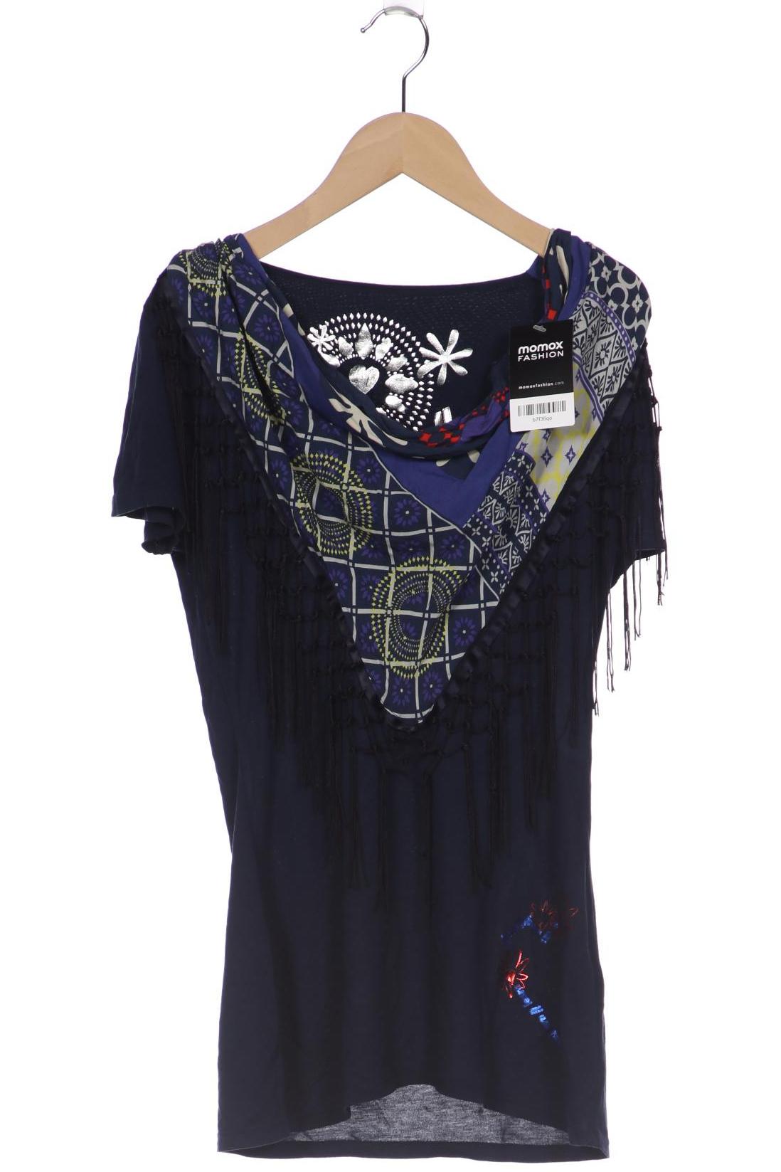 

Desigual Damen T-Shirt, marineblau