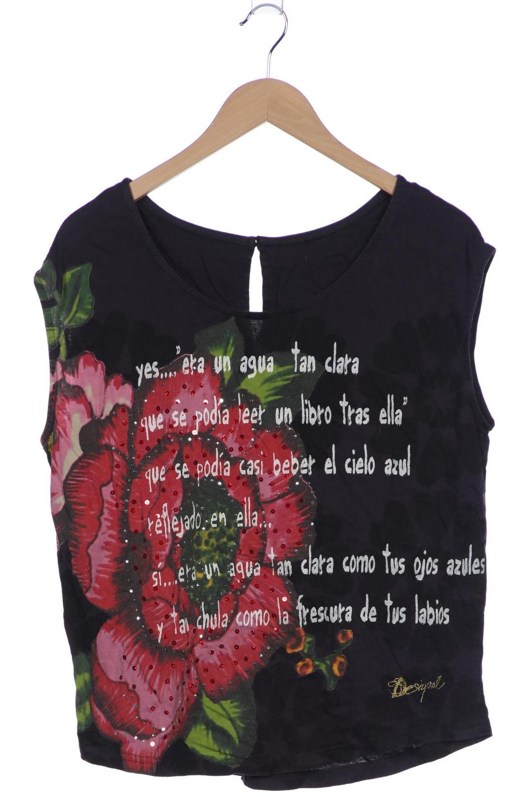 

Desigual Damen T-Shirt, marineblau, Gr. 42