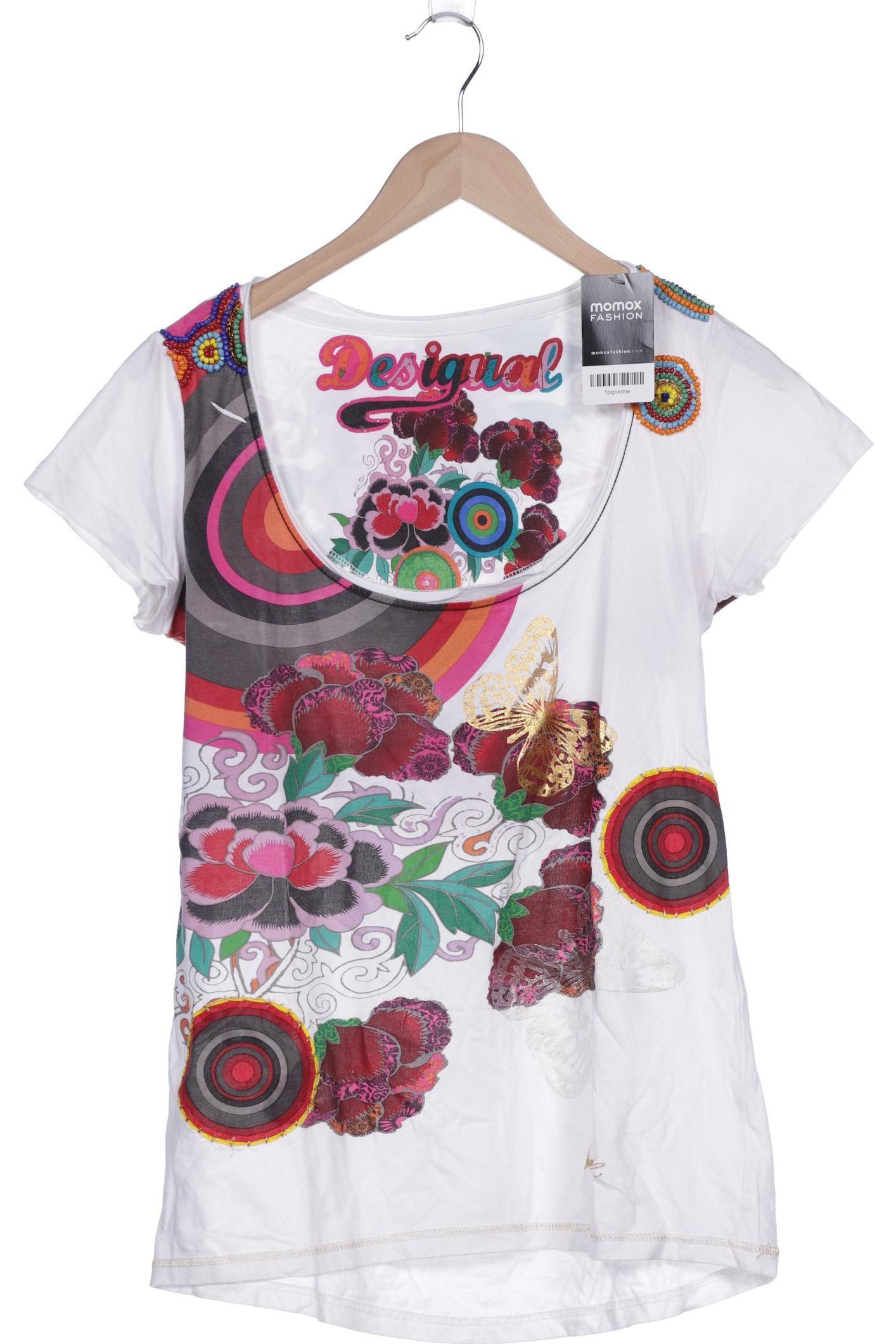

Desigual Damen T-Shirt, weiß