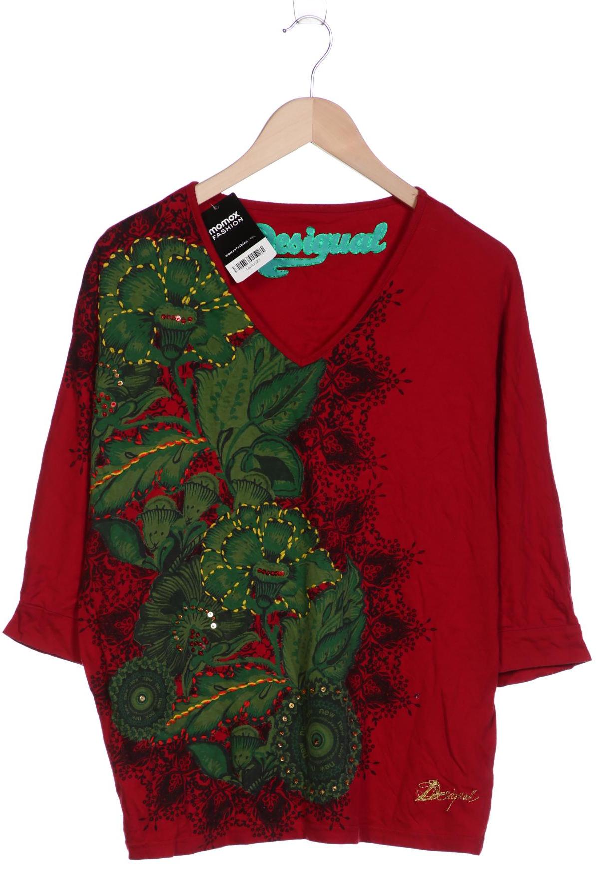 

Desigual Damen T-Shirt, bordeaux