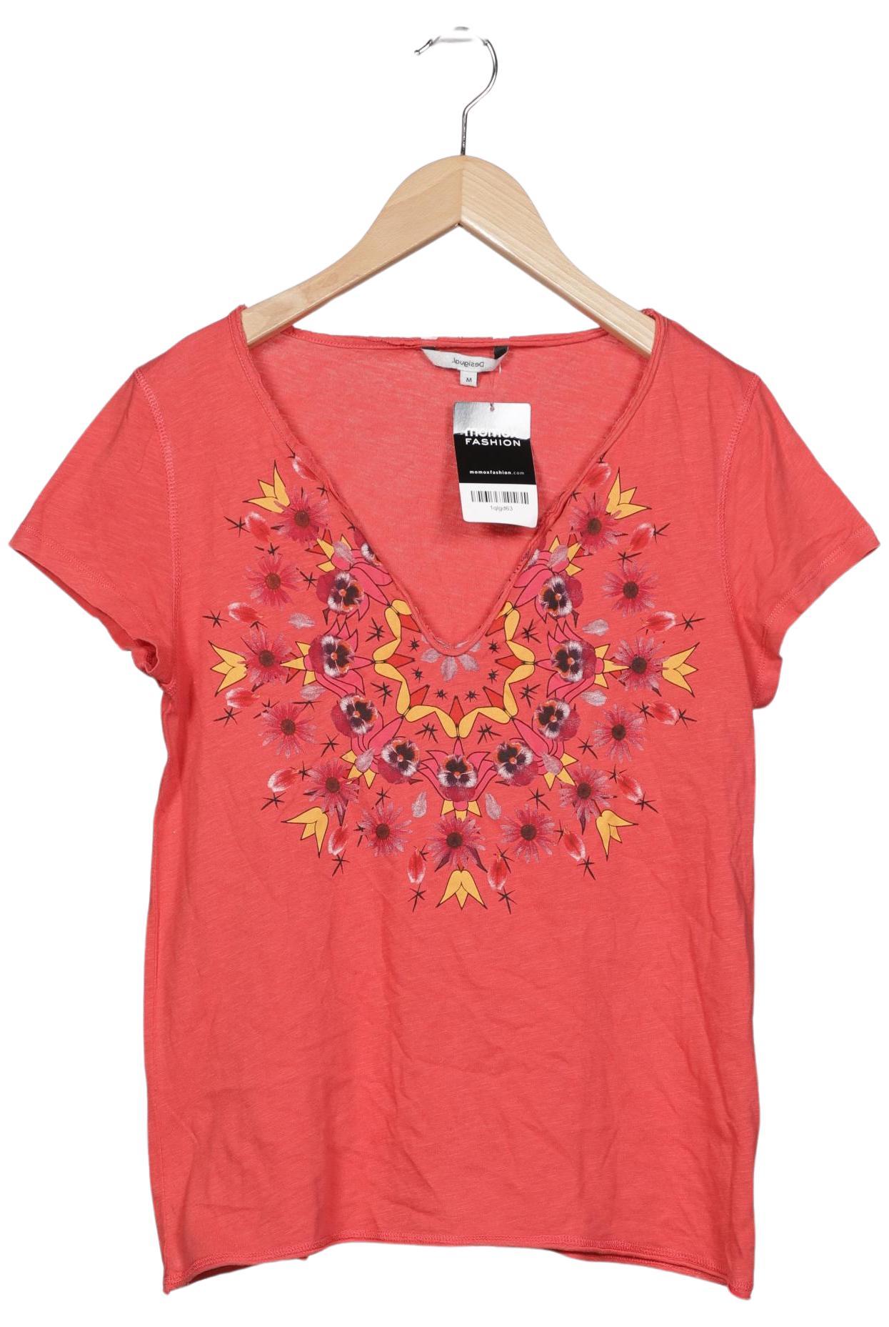 

Desigual Damen T-Shirt, rot, Gr. 38