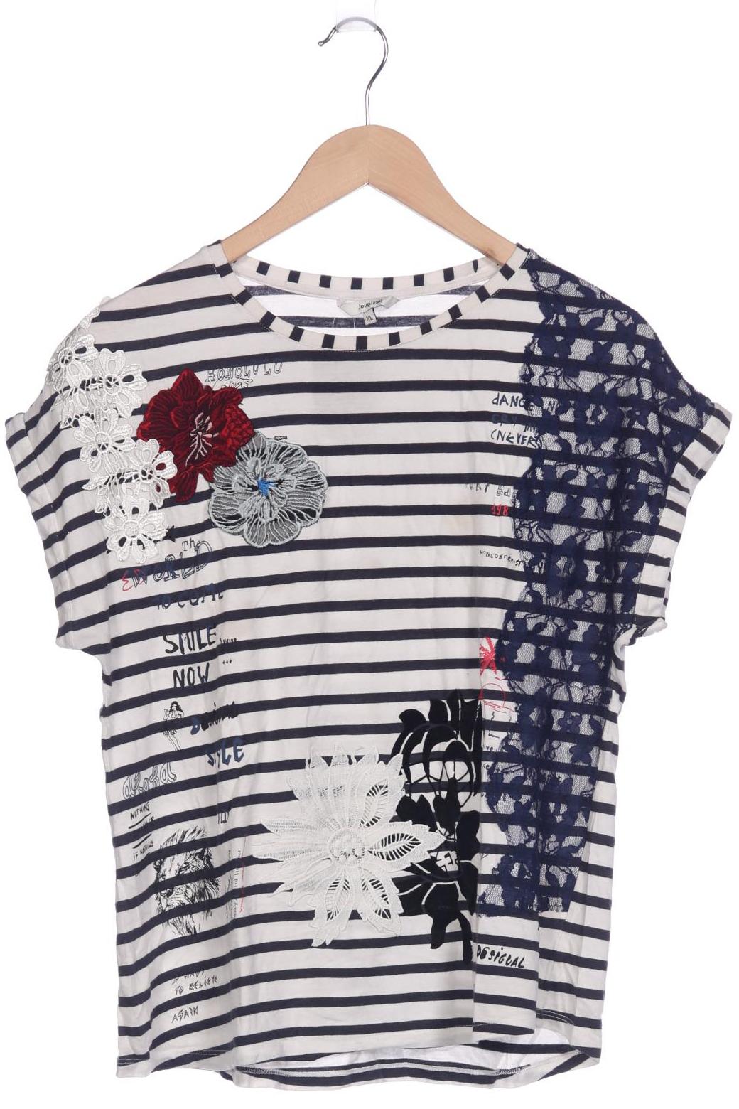 

Desigual Damen T-Shirt, weiß, Gr. 44