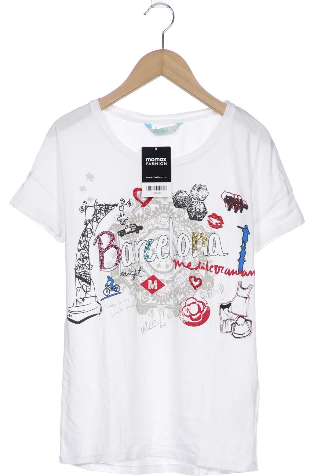 

Desigual Damen T-Shirt, weiß