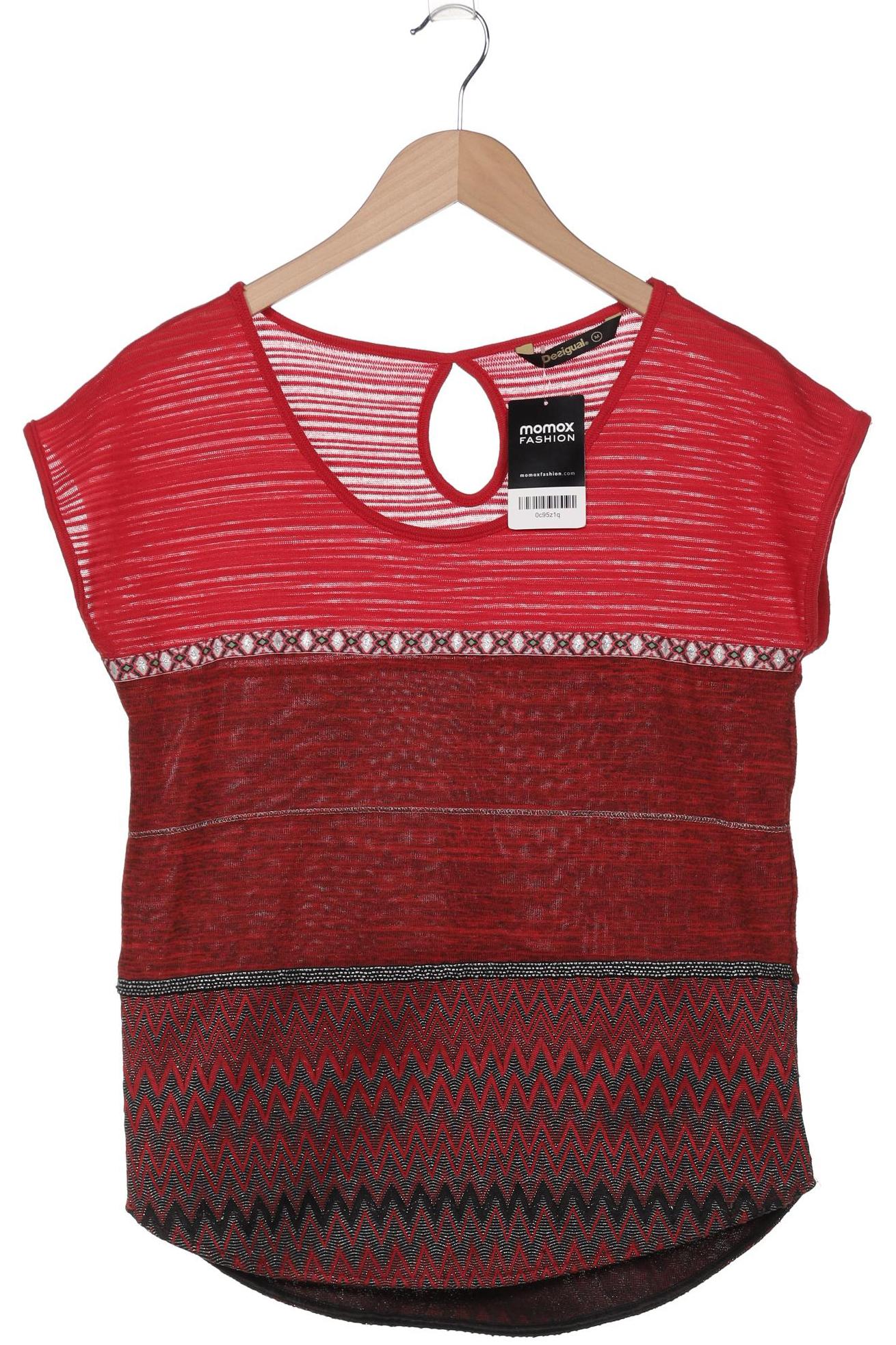 

Desigual Damen T-Shirt, rot, Gr. 38