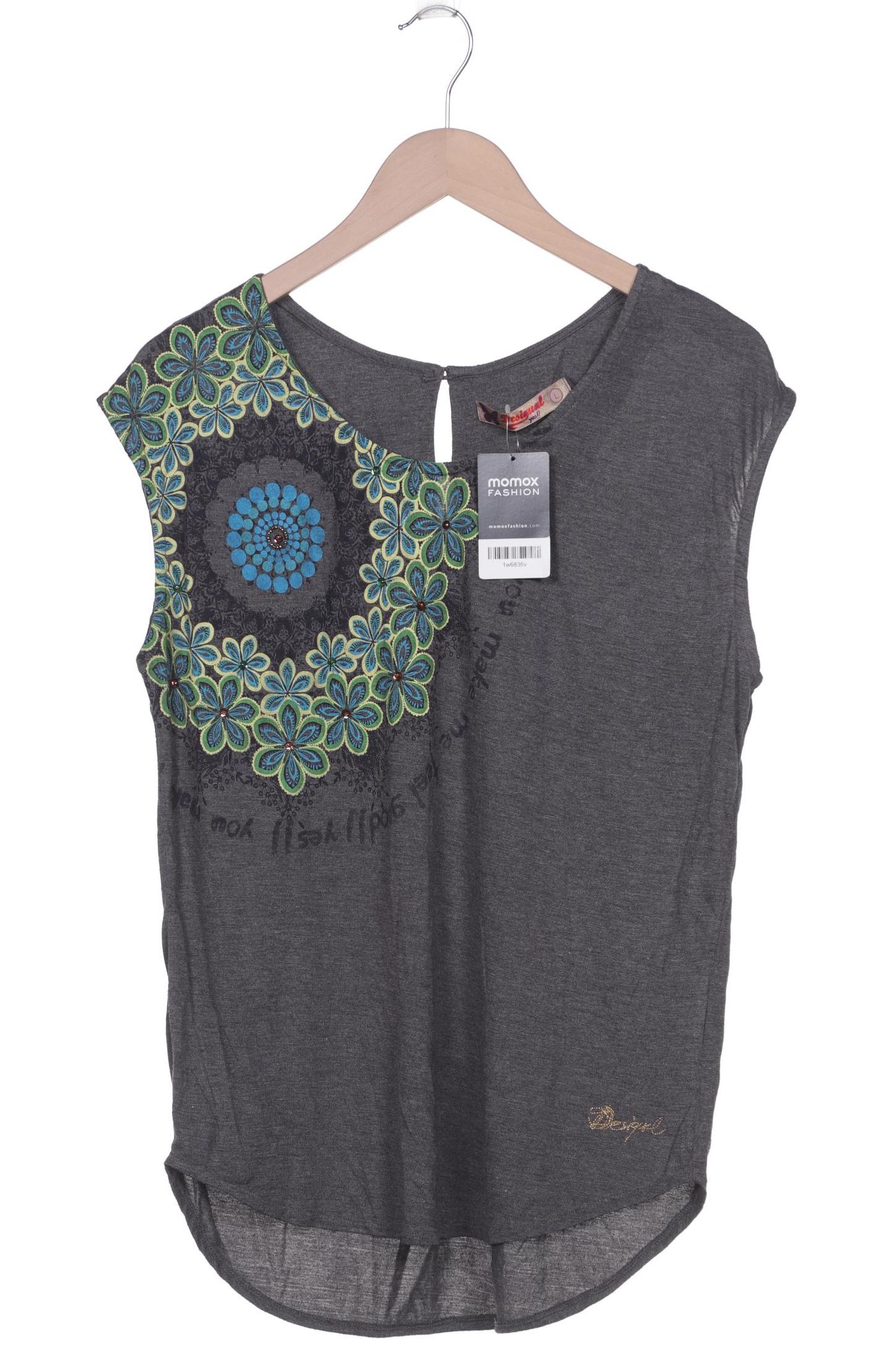 

Desigual Damen T-Shirt, grau