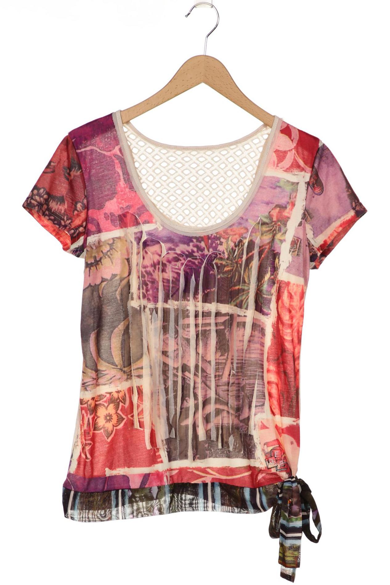 

Desigual Damen T-Shirt, mehrfarbig, Gr. 44