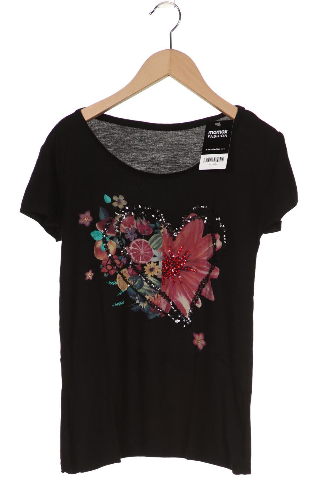 

Desigual Damen T-Shirt, schwarz