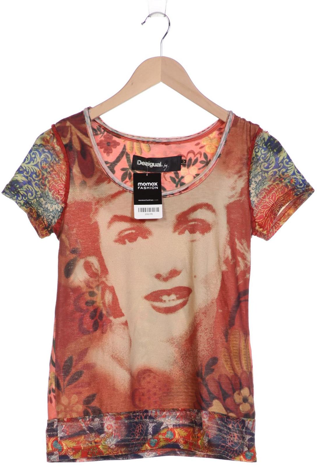 

Desigual Damen T-Shirt, mehrfarbig, Gr. 38