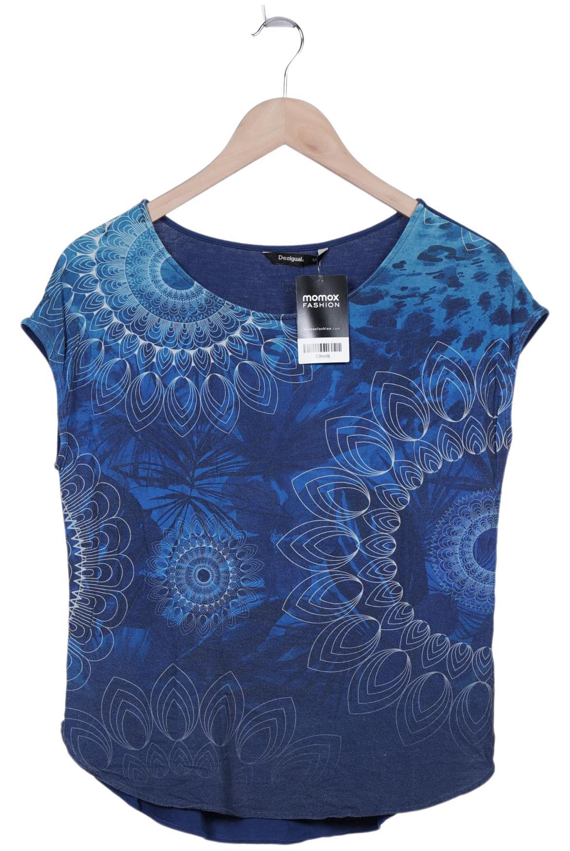 

Desigual Damen T-Shirt, blau, Gr. 38