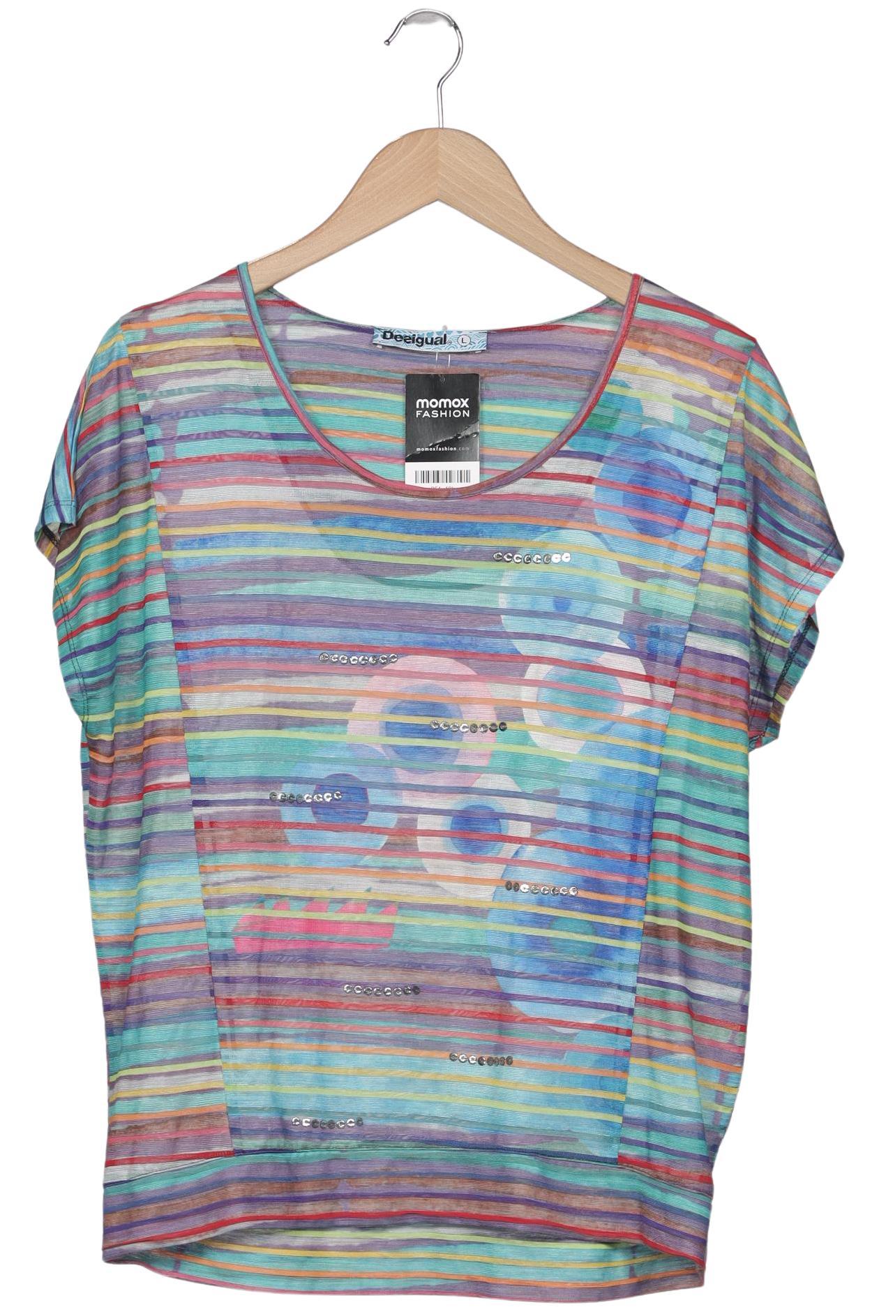 

Desigual Damen T-Shirt, mehrfarbig, Gr. 42