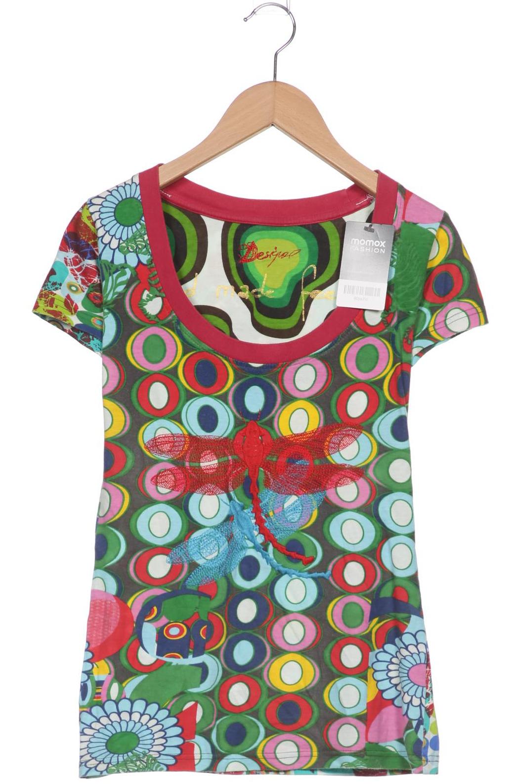 

Desigual Damen T-Shirt, mehrfarbig, Gr. 36