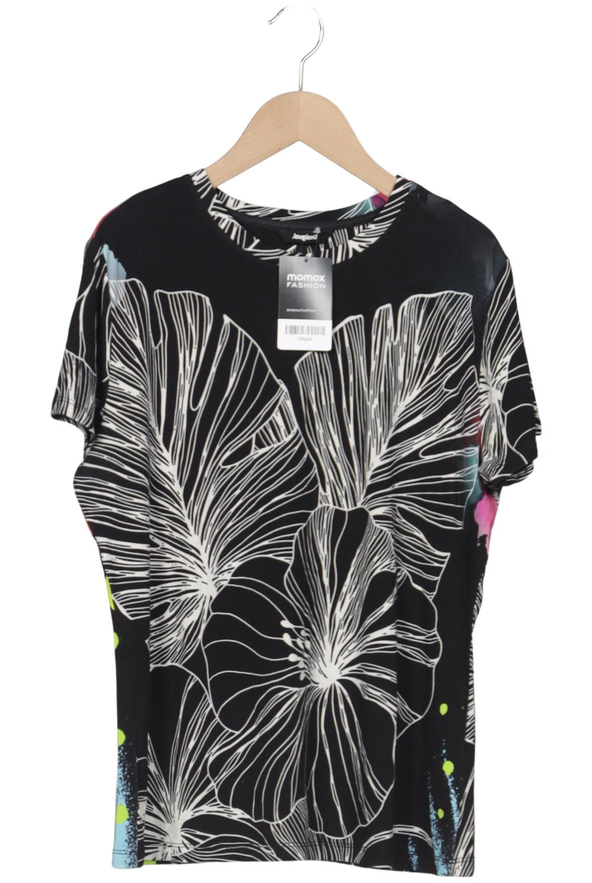 

Desigual Damen T-Shirt, schwarz, Gr. 44