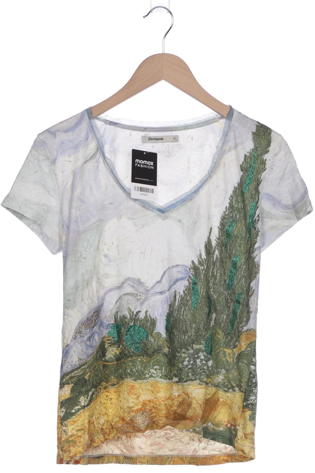 

Desigual Damen T-Shirt, mehrfarbig, Gr. 38