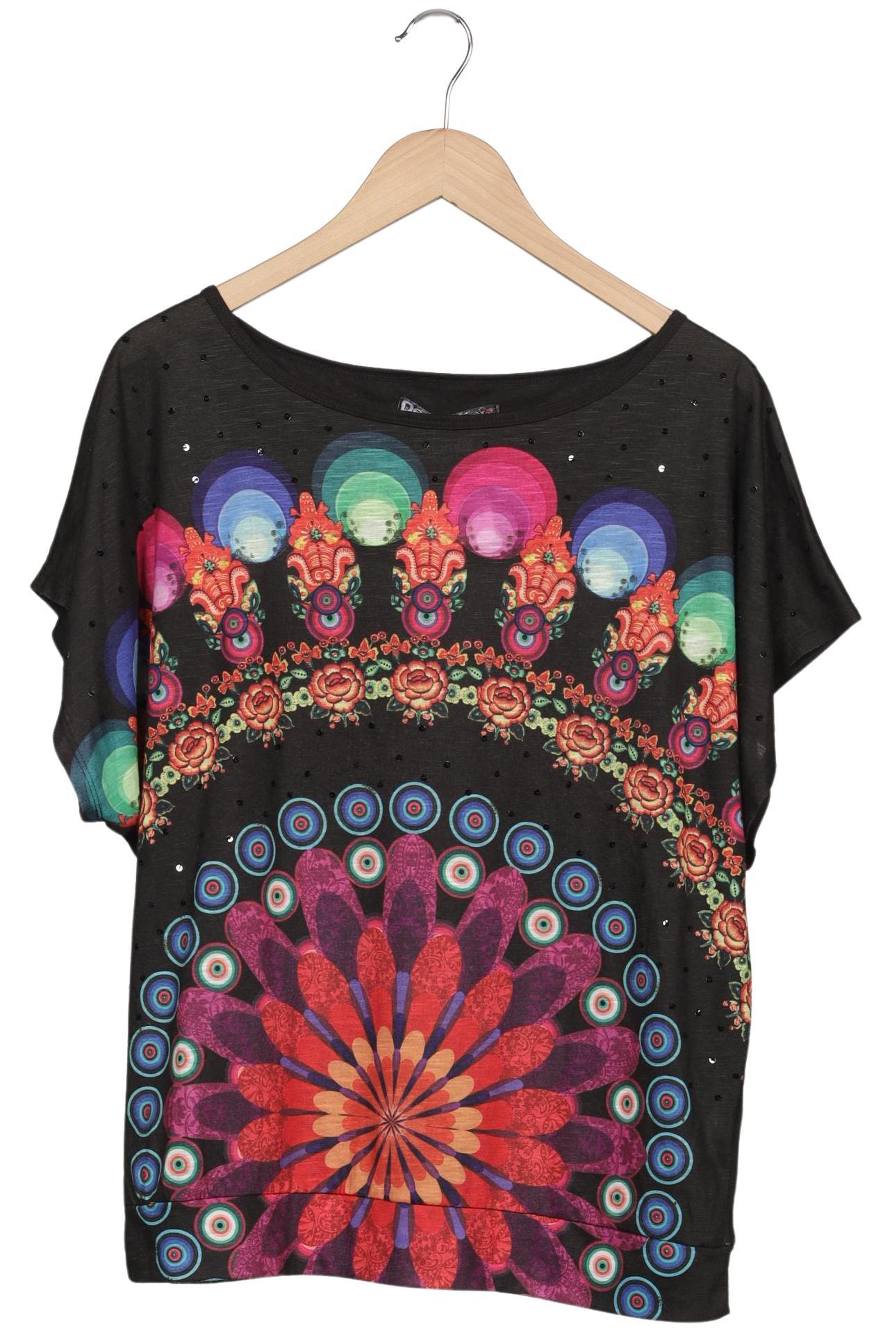 

Desigual Damen T-Shirt, schwarz, Gr. 42