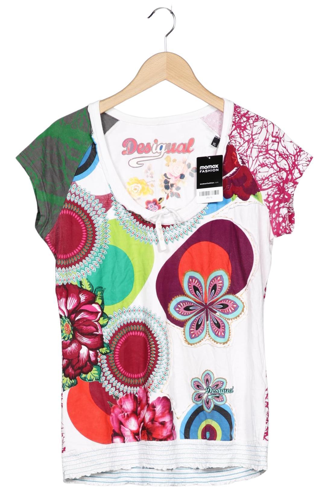 

Desigual Damen T-Shirt, mehrfarbig, Gr. 44