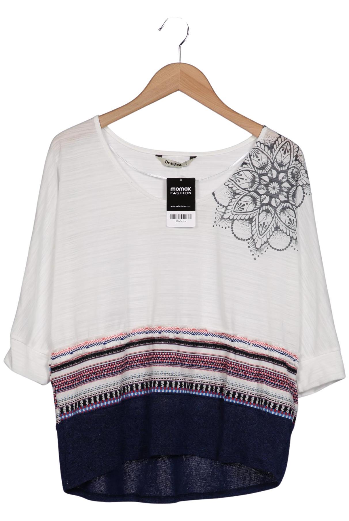 

Desigual Damen T-Shirt, weiß, Gr. 38