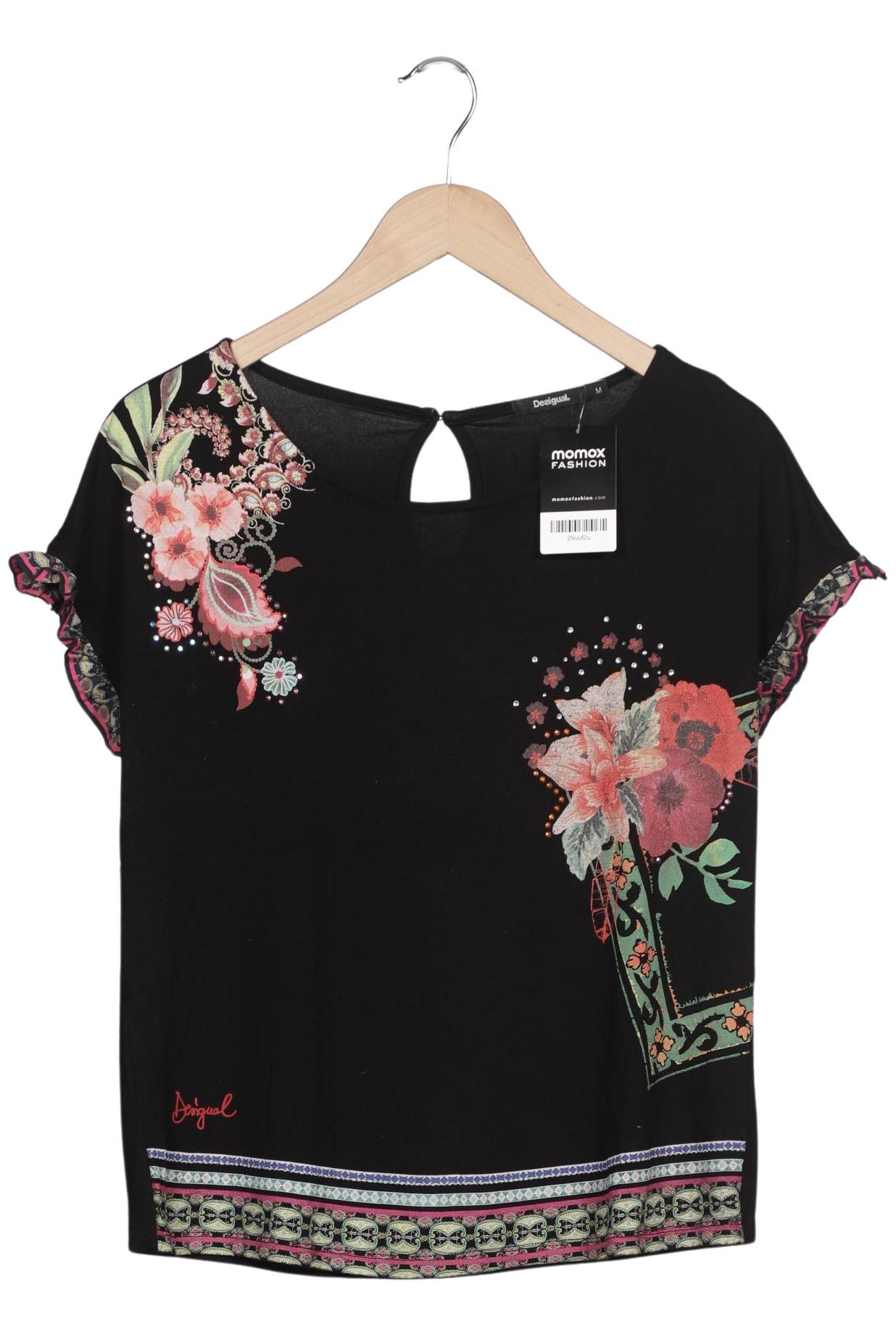 

Desigual Damen T-Shirt, schwarz, Gr. 38