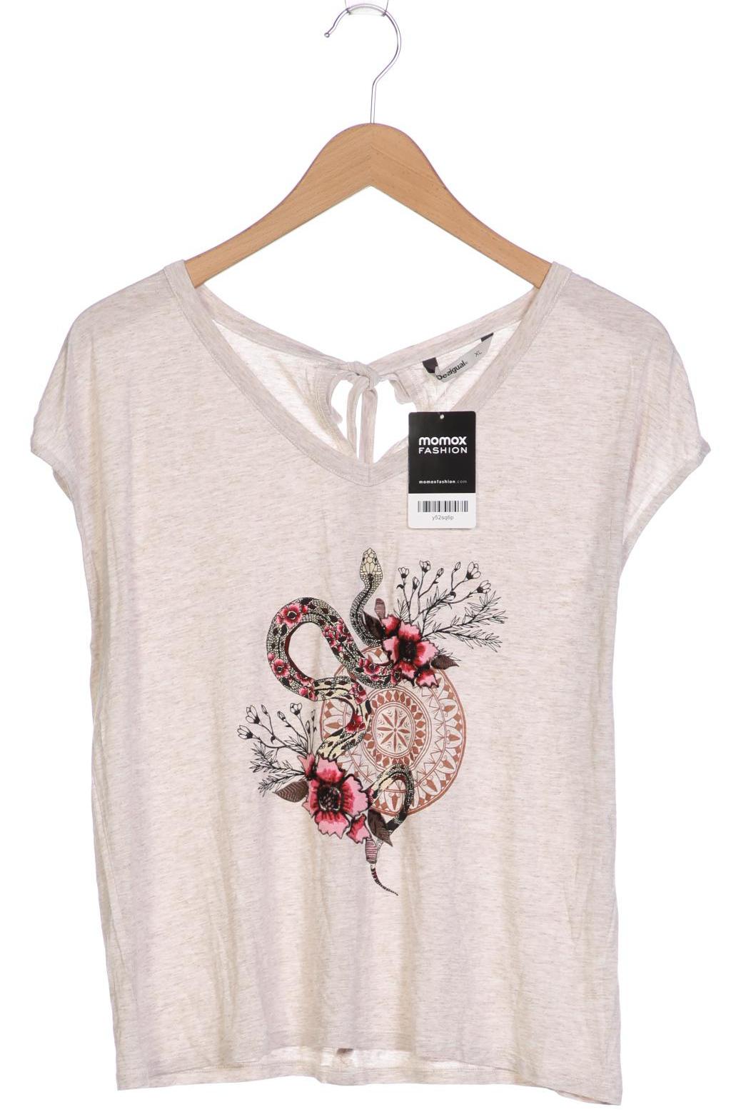 

Desigual Damen T-Shirt, beige