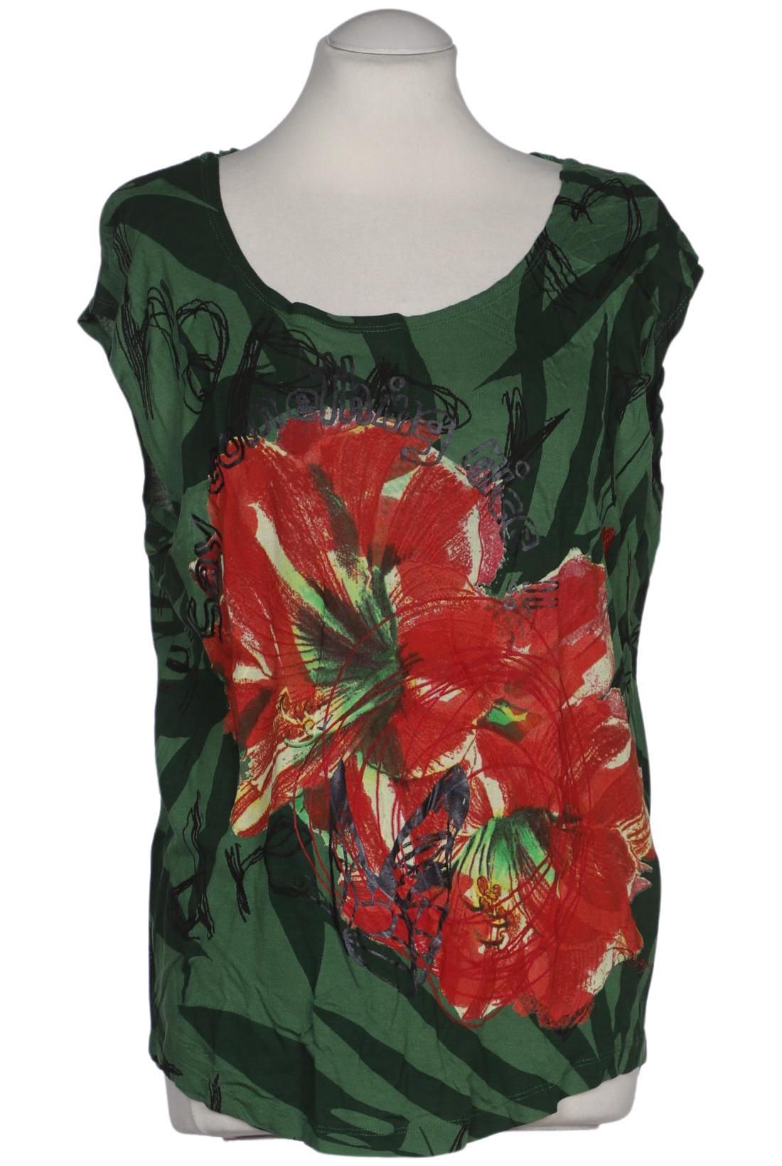 

Desigual Damen T-Shirt, grün, Gr. 36