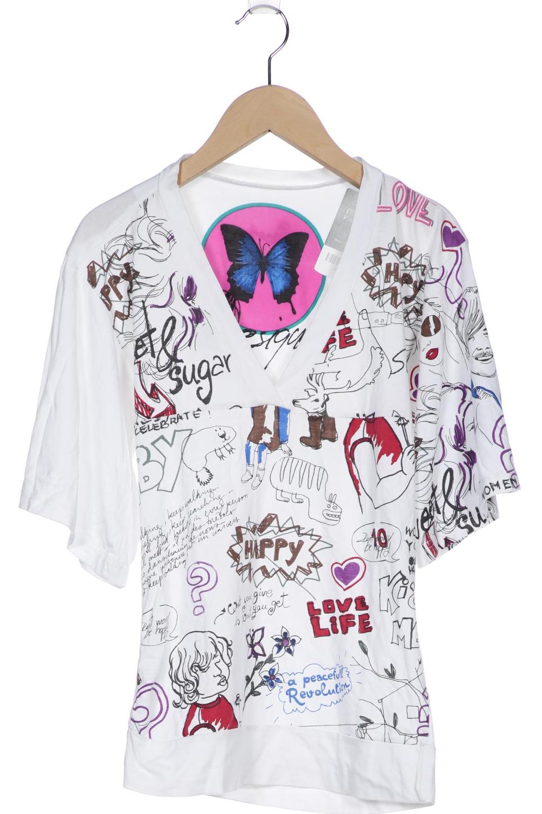 

Desigual Damen T-Shirt, weiß