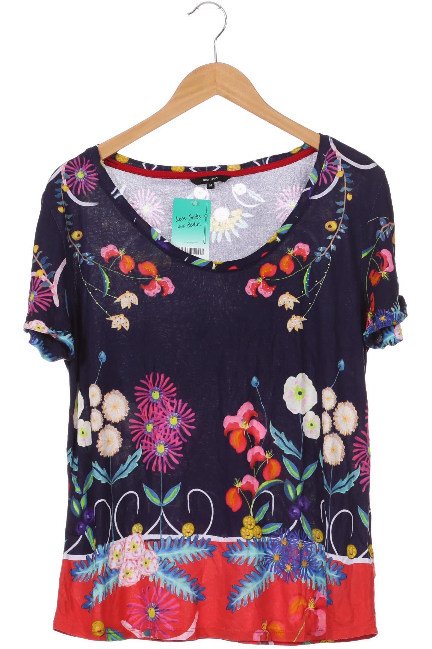 

Desigual Damen T-Shirt, mehrfarbig, Gr. 38