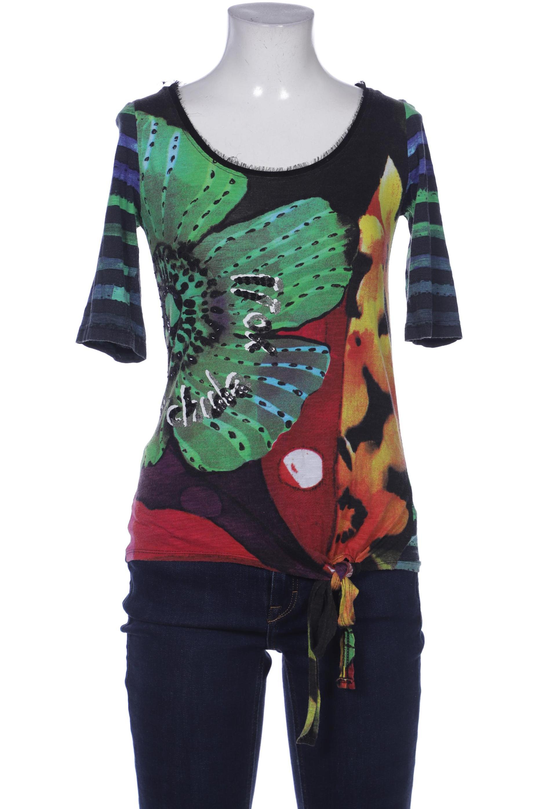 

Desigual Damen T-Shirt, mehrfarbig, Gr. 36