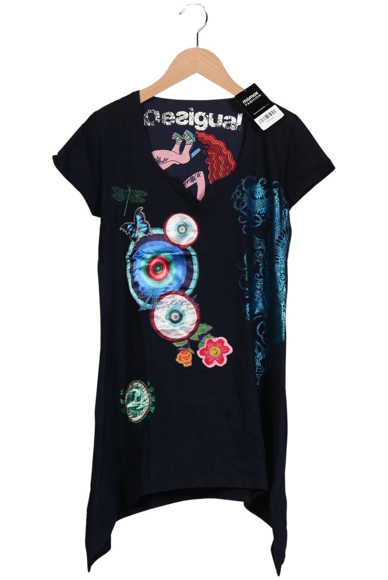 

Desigual Damen T-Shirt, marineblau, Gr. 42