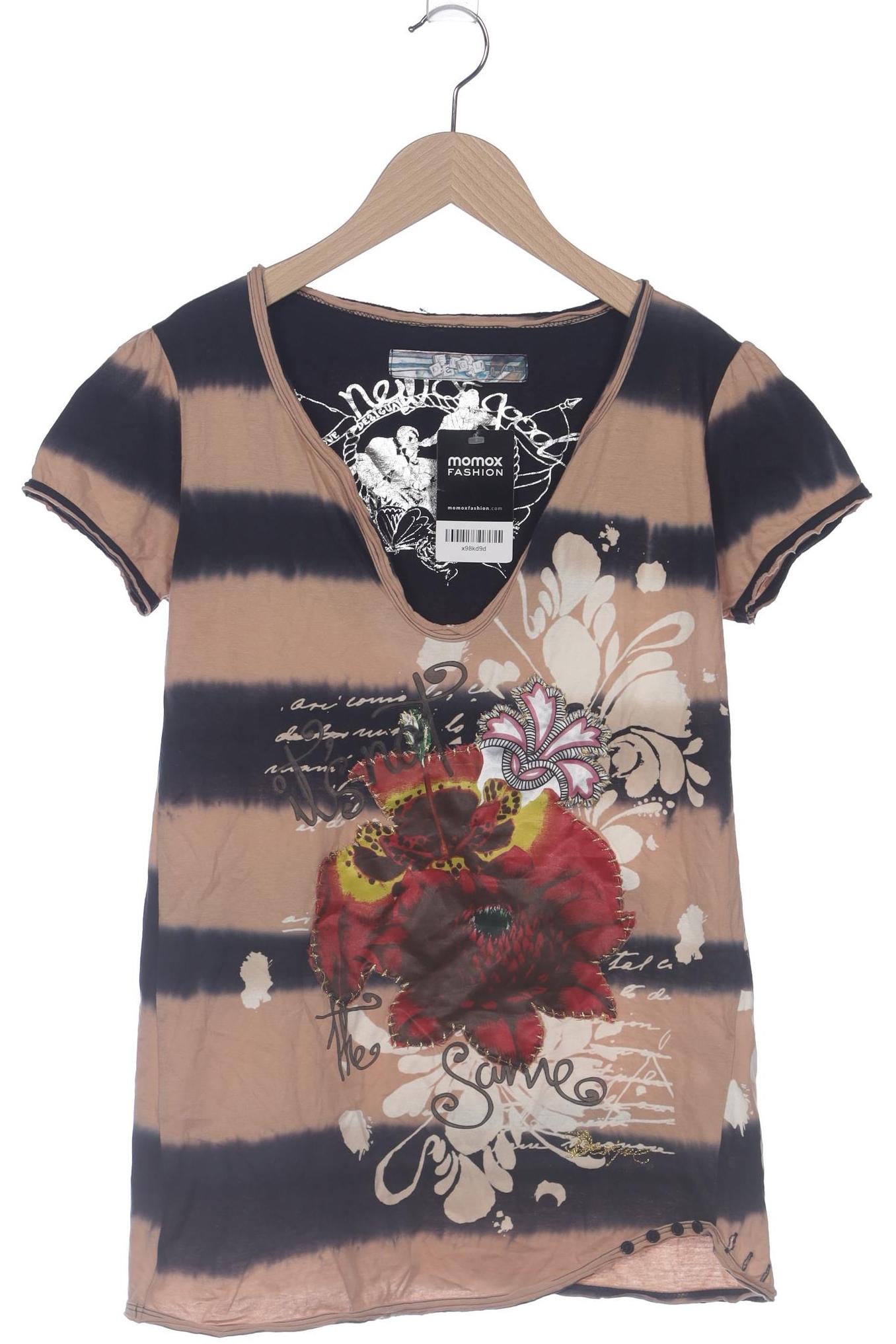 

Desigual Damen T-Shirt, beige, Gr. 42