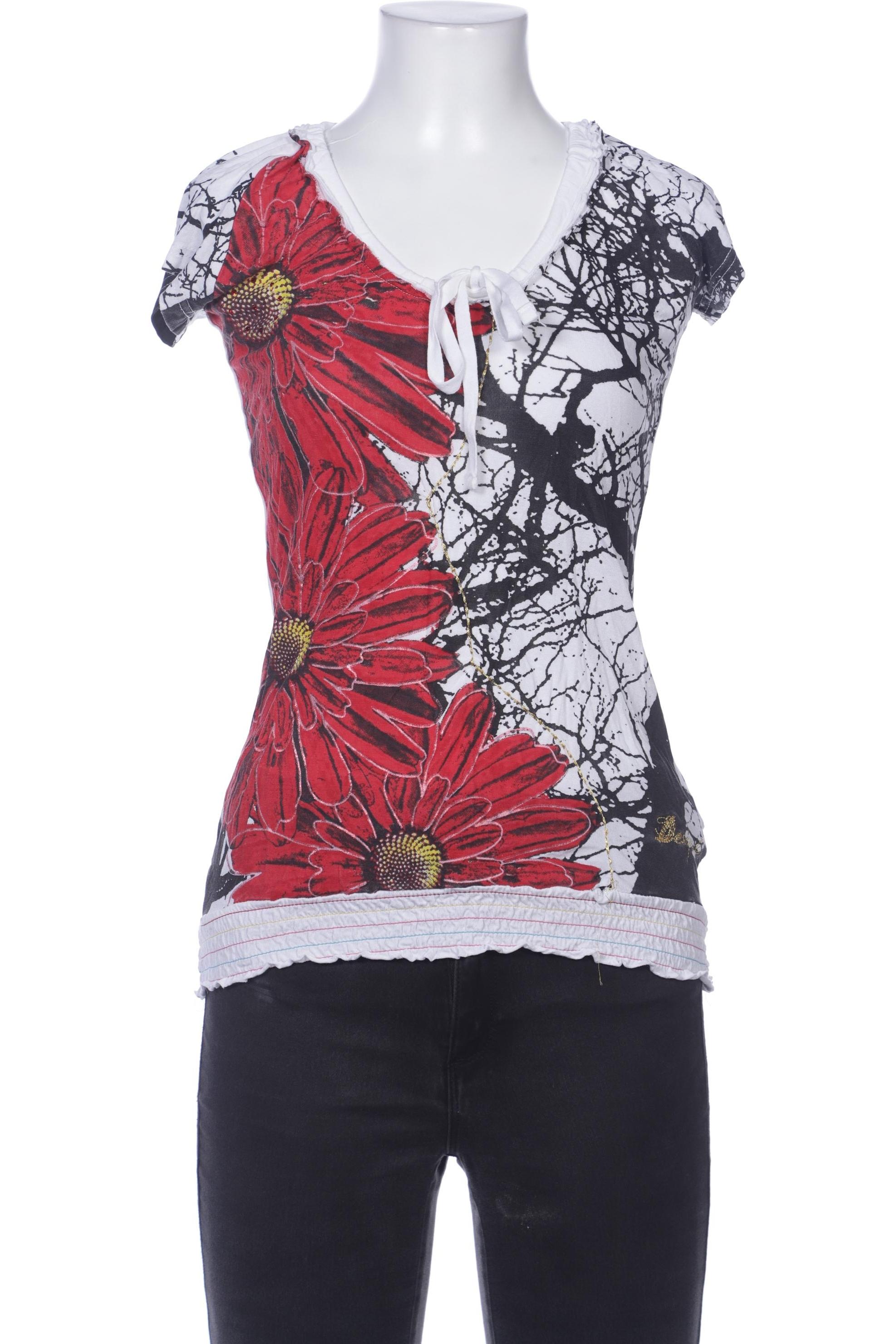 

Desigual Damen T-Shirt, rot, Gr. 34