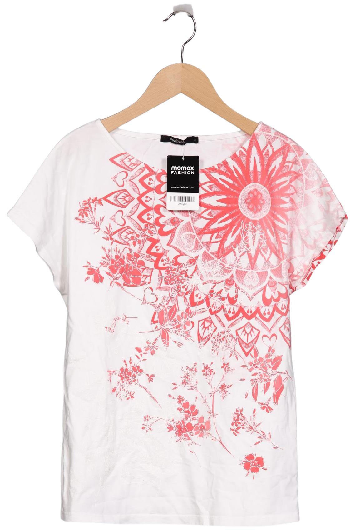 

Desigual Damen T-Shirt, weiß, Gr. 36