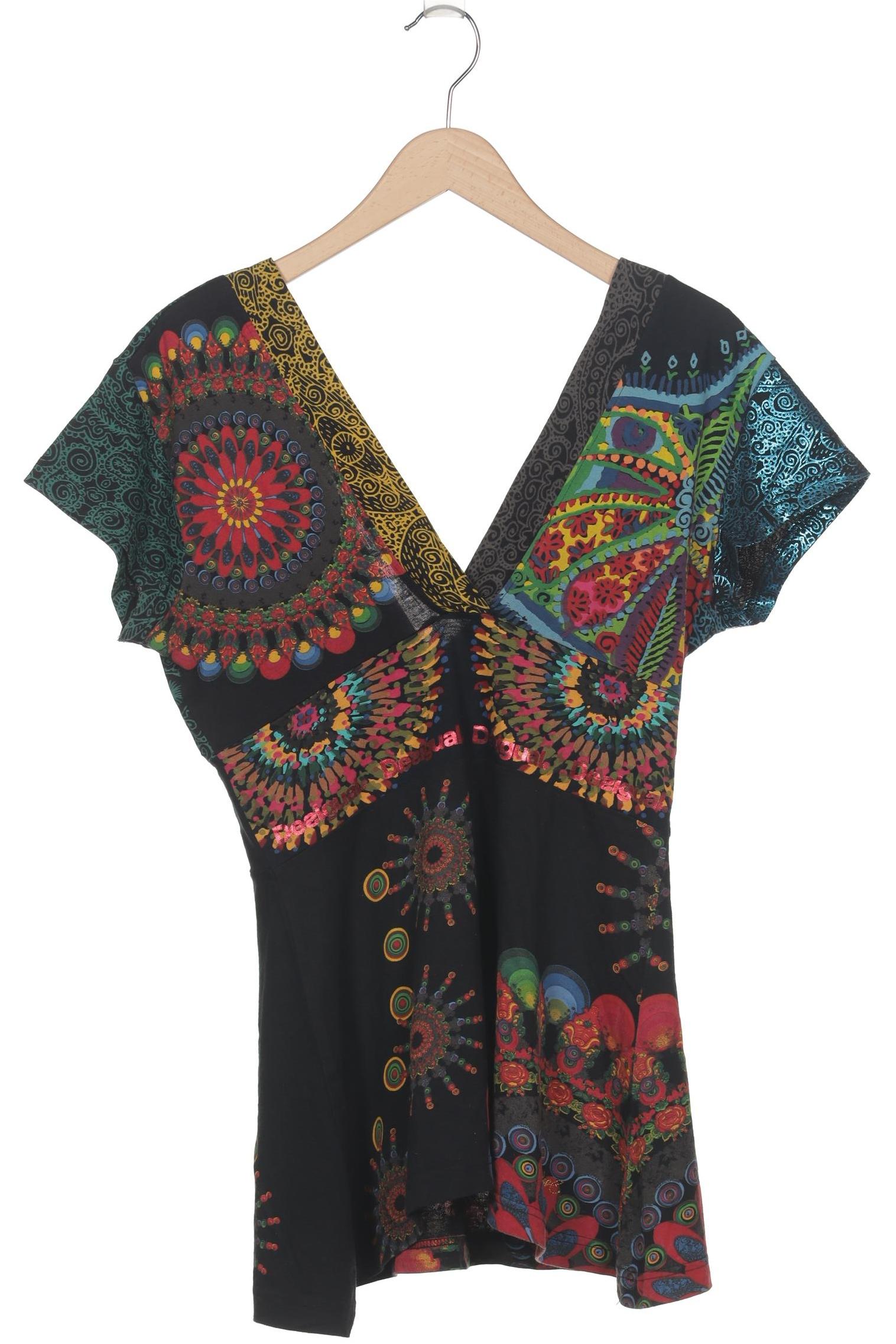 

Desigual Damen T-Shirt, mehrfarbig, Gr. 38