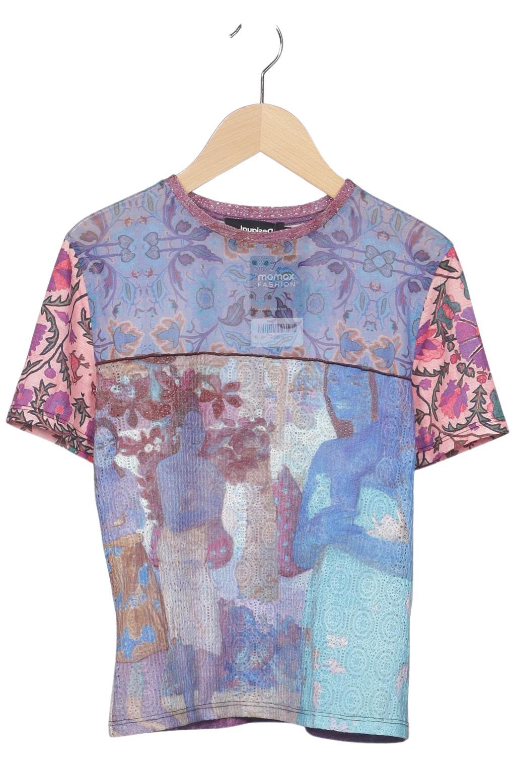 

Desigual Damen T-Shirt, flieder, Gr. 34