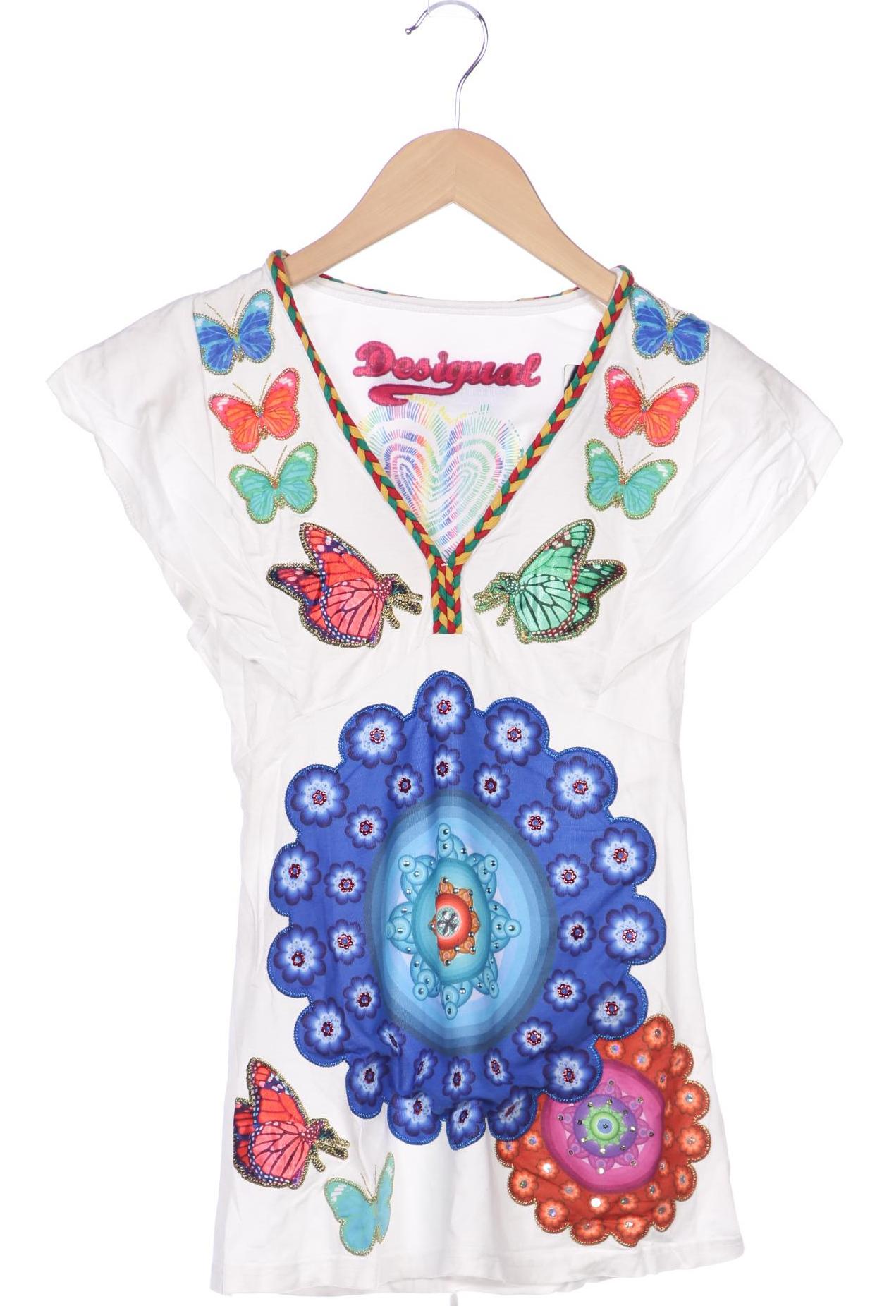 

Desigual Damen T-Shirt, blau