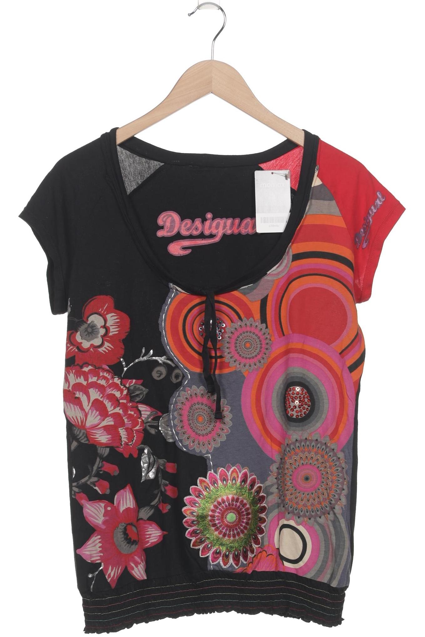 

Desigual Damen T-Shirt, schwarz, Gr. 38