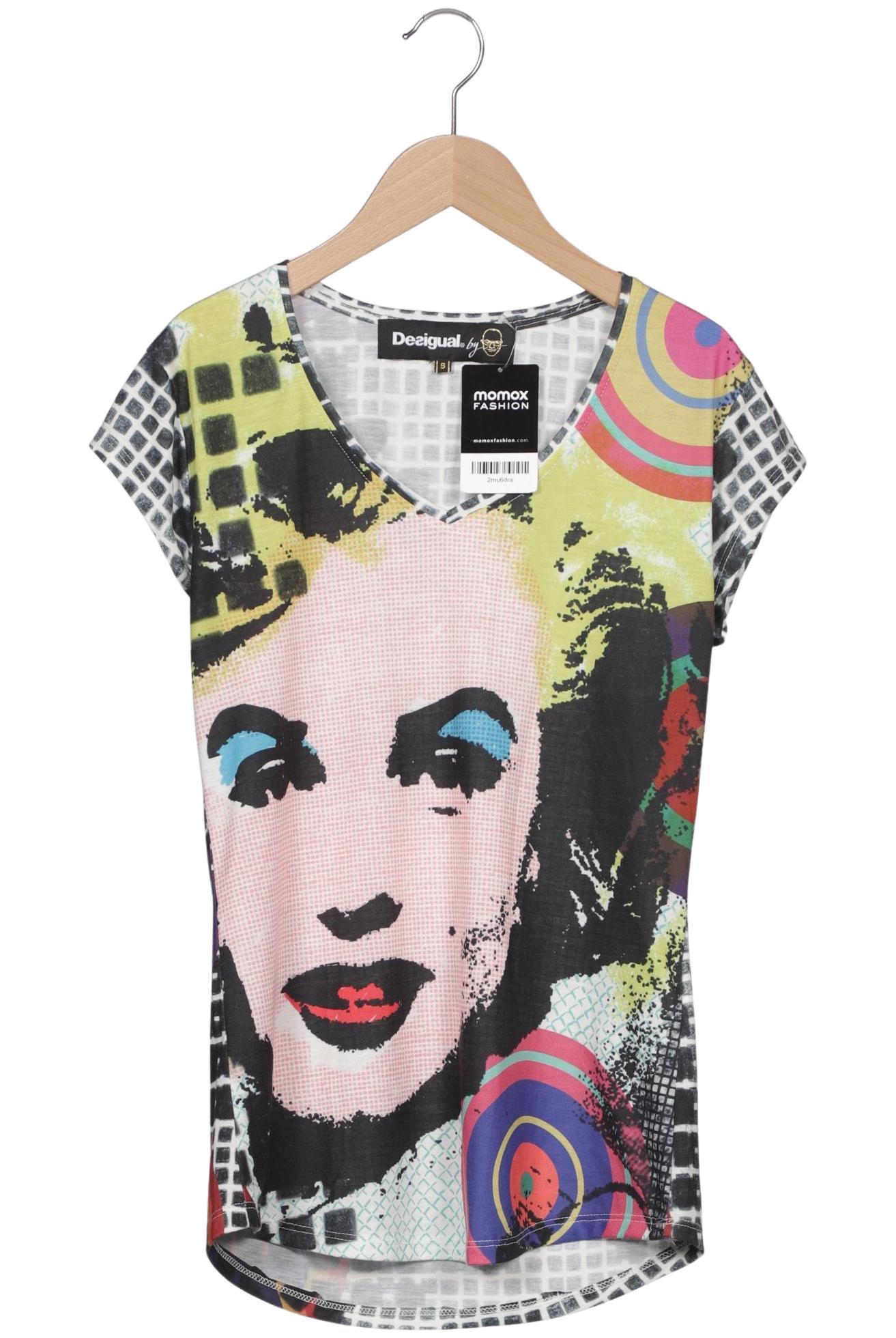 

Desigual Damen T-Shirt, mehrfarbig, Gr. 36