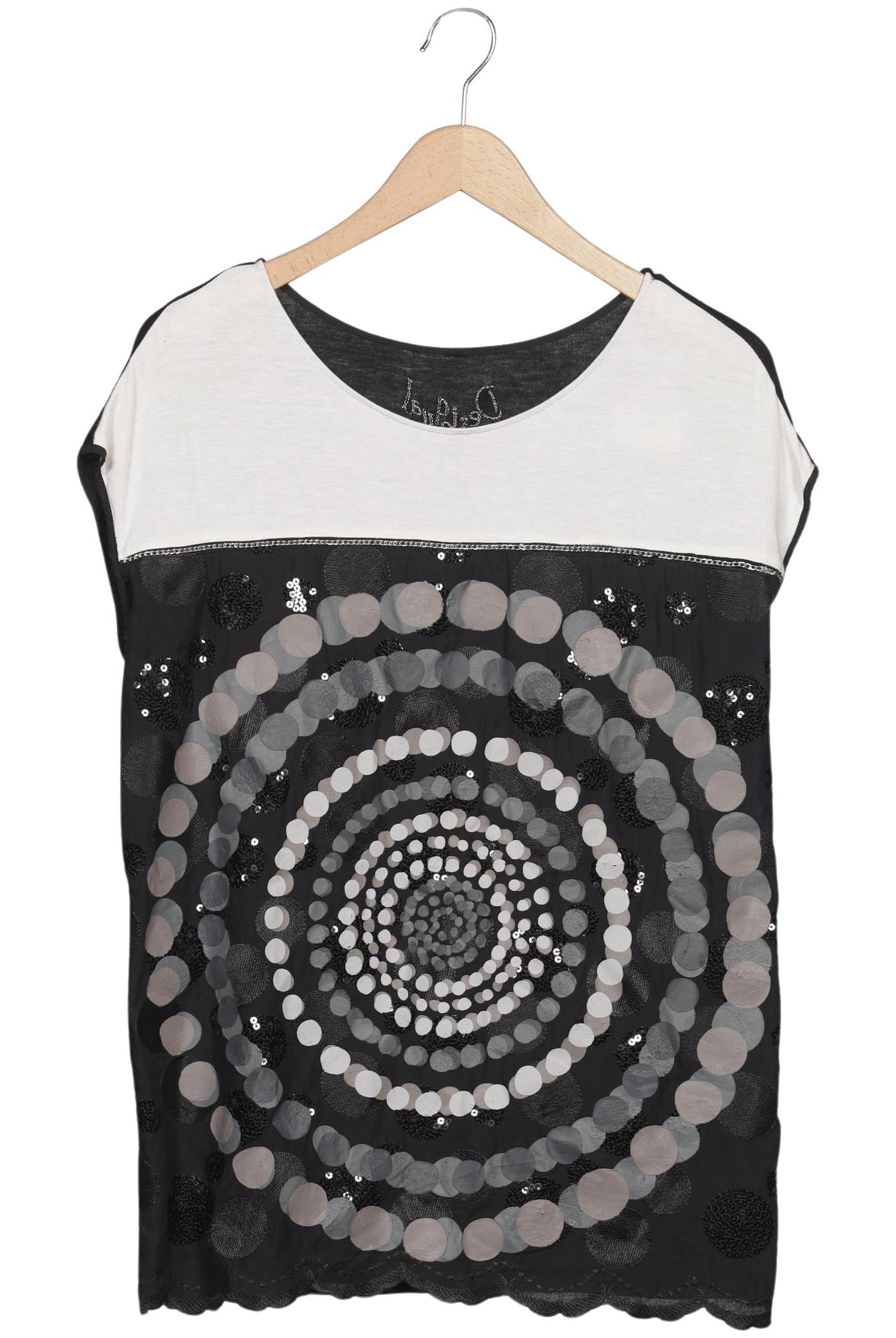 

Desigual Damen T-Shirt, mehrfarbig, Gr. 42