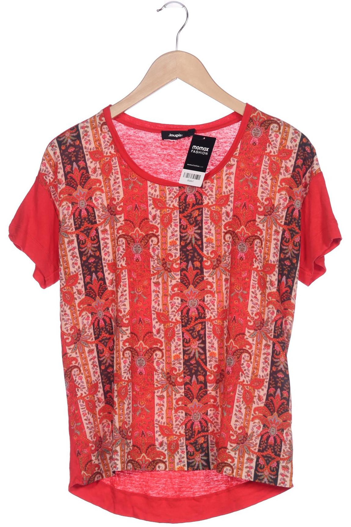 

Desigual Damen T-Shirt, rot, Gr. 36