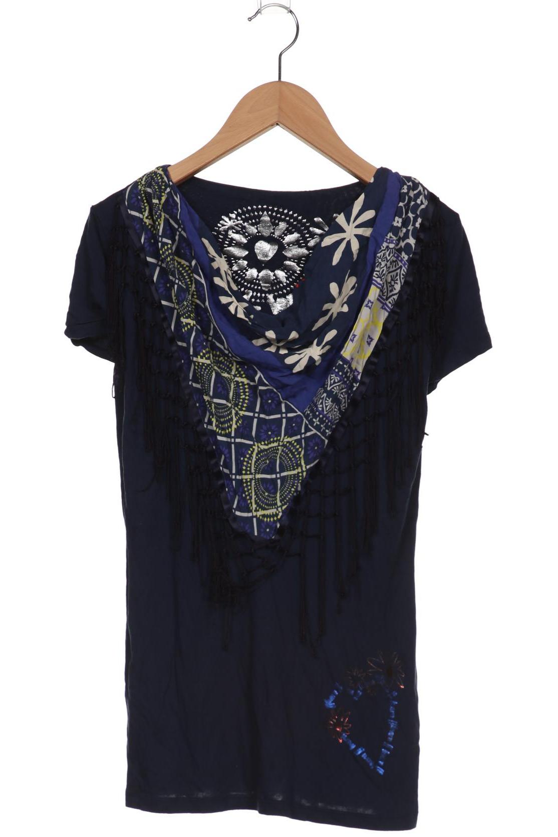 

Desigual Damen T-Shirt, marineblau