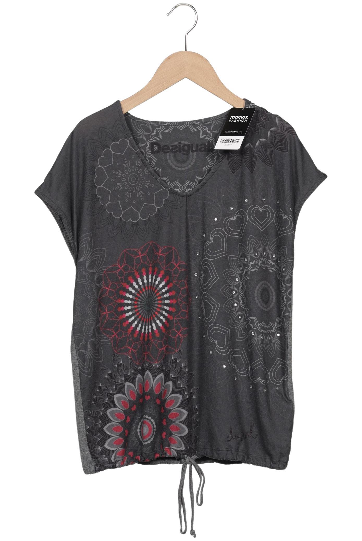

Desigual Damen T-Shirt, grau, Gr. 36