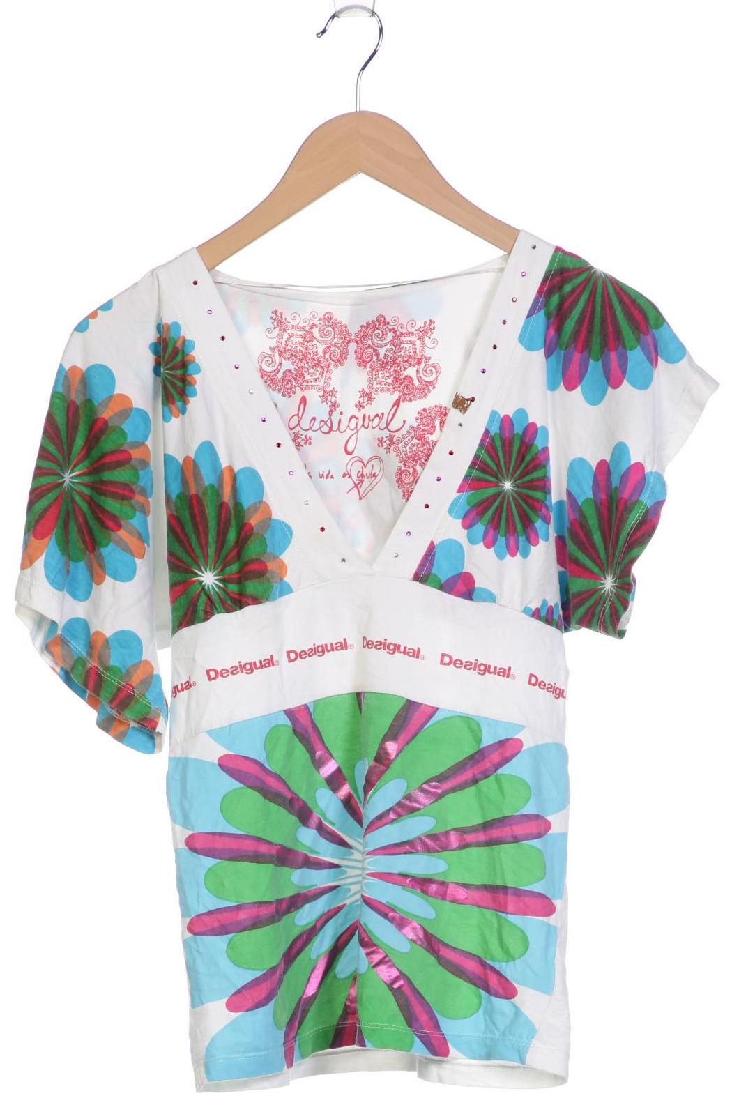 

Desigual Damen T-Shirt, mehrfarbig, Gr. 42