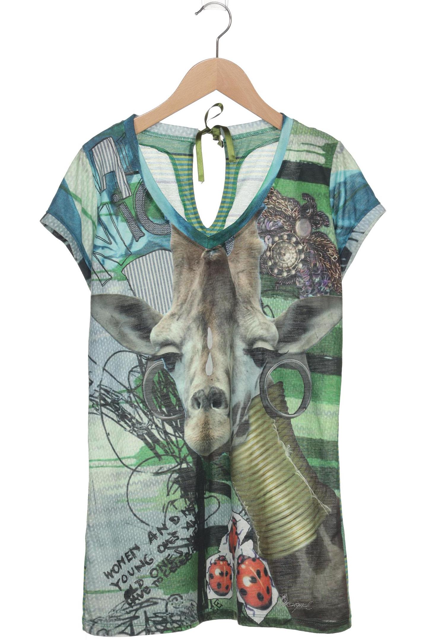 

Desigual Damen T-Shirt, grün, Gr. 44