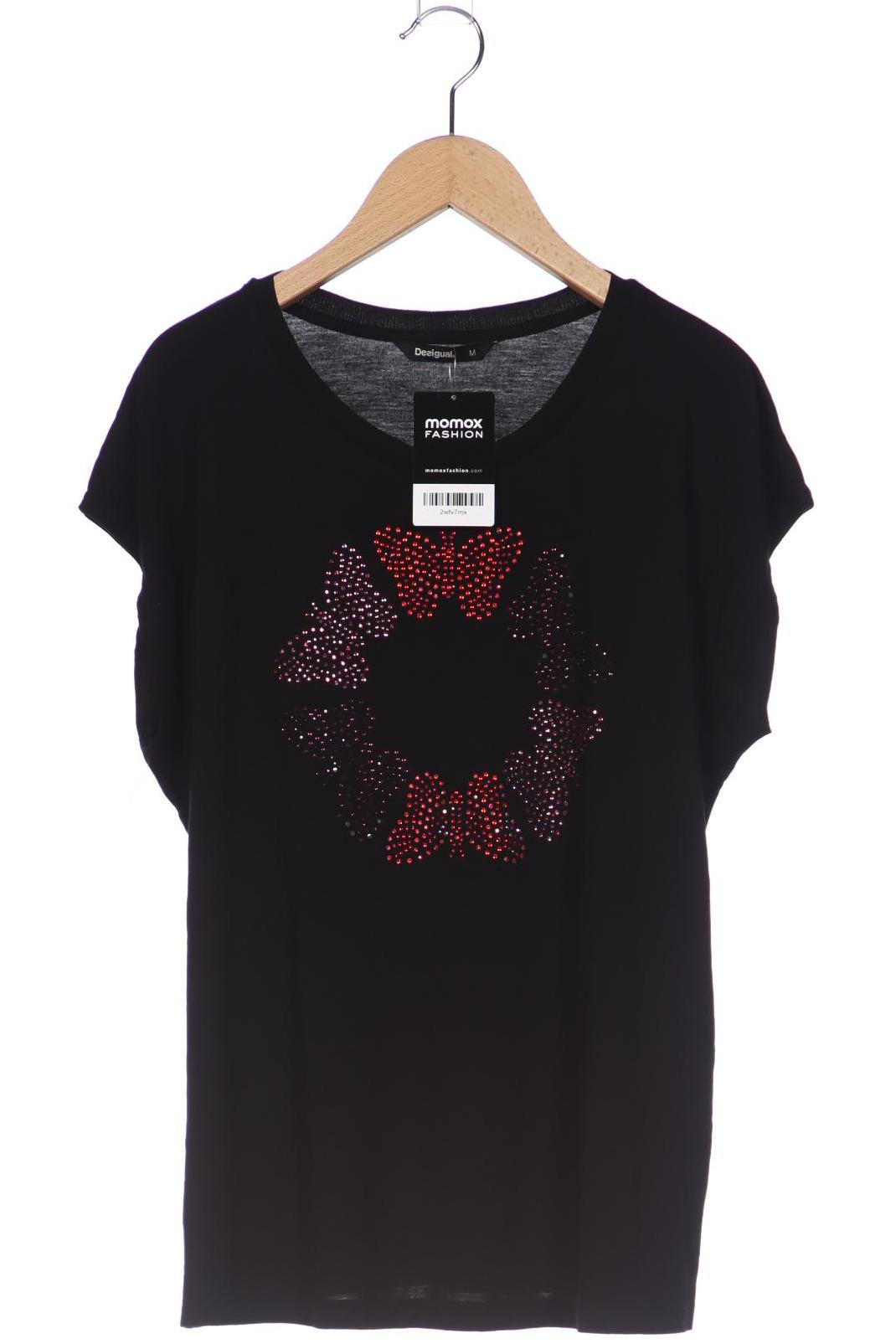 

Desigual Damen T-Shirt, schwarz, Gr. 38