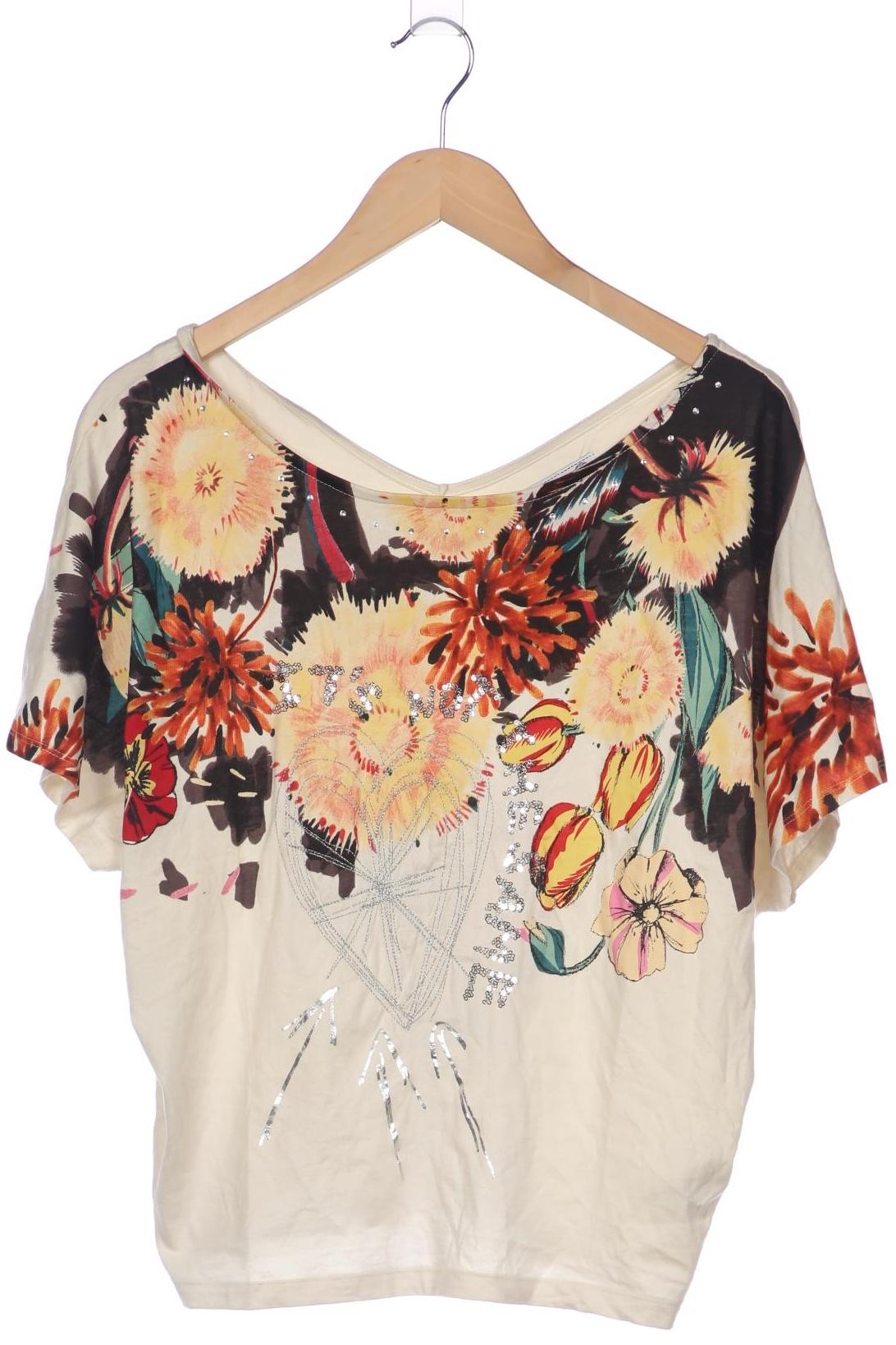 

Desigual Damen T-Shirt, mehrfarbig, Gr. 36