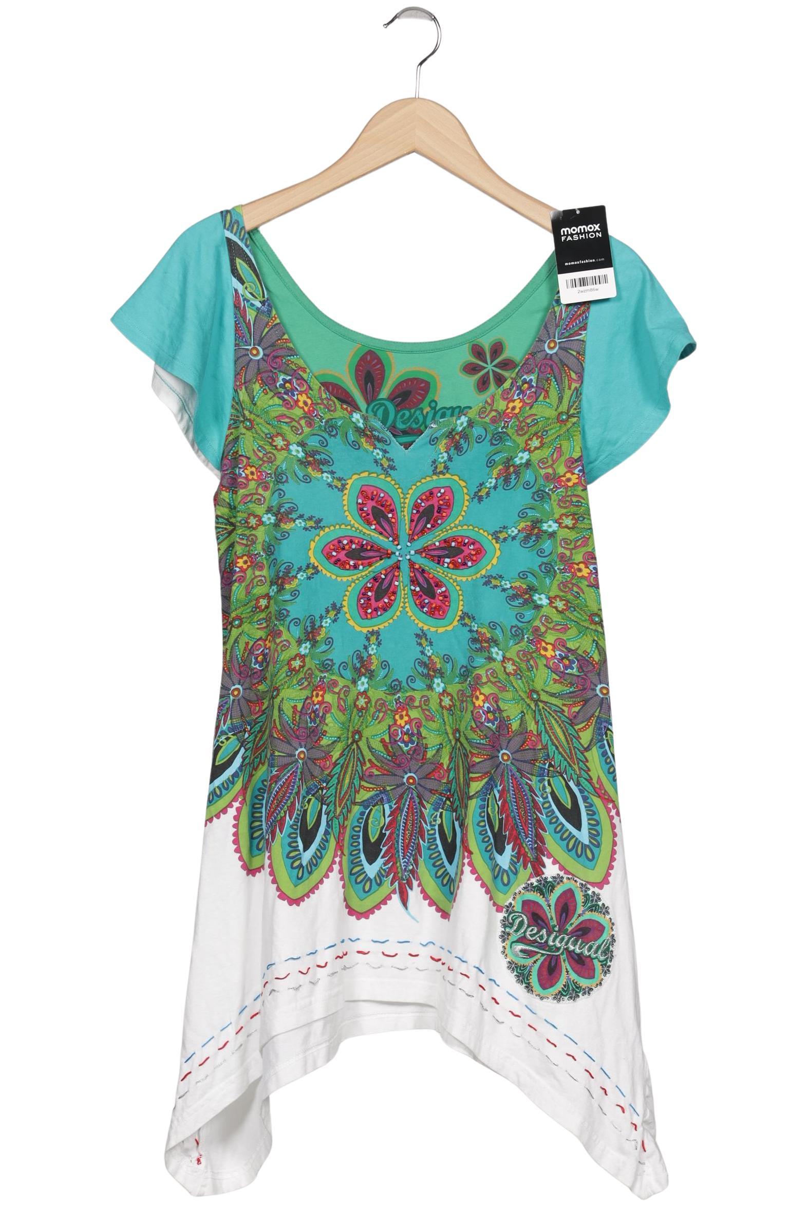 

Desigual Damen T-Shirt, mehrfarbig, Gr. 42