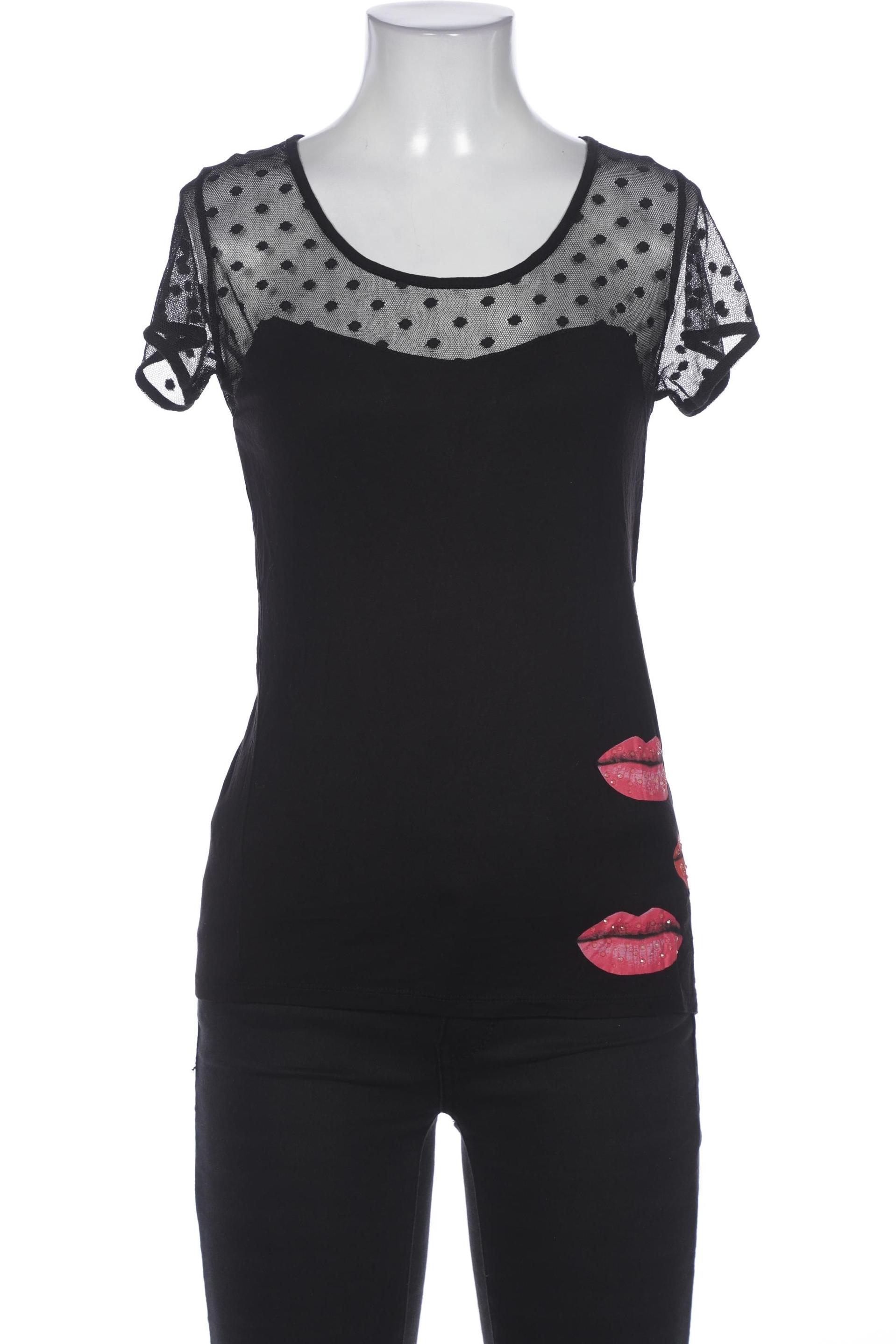 

Desigual Damen T-Shirt, schwarz, Gr. 34