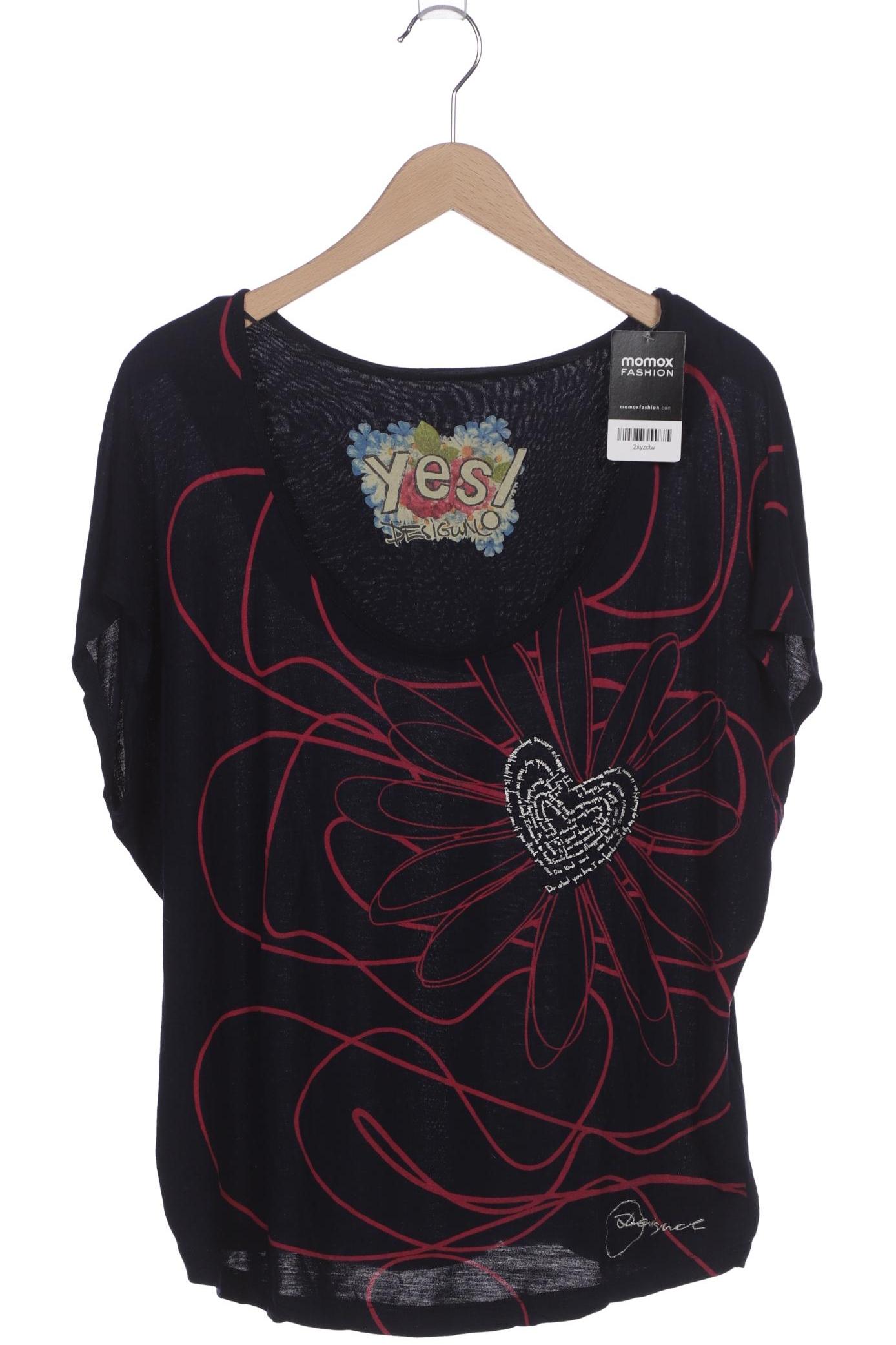 

Desigual Damen T-Shirt, marineblau, Gr. 42