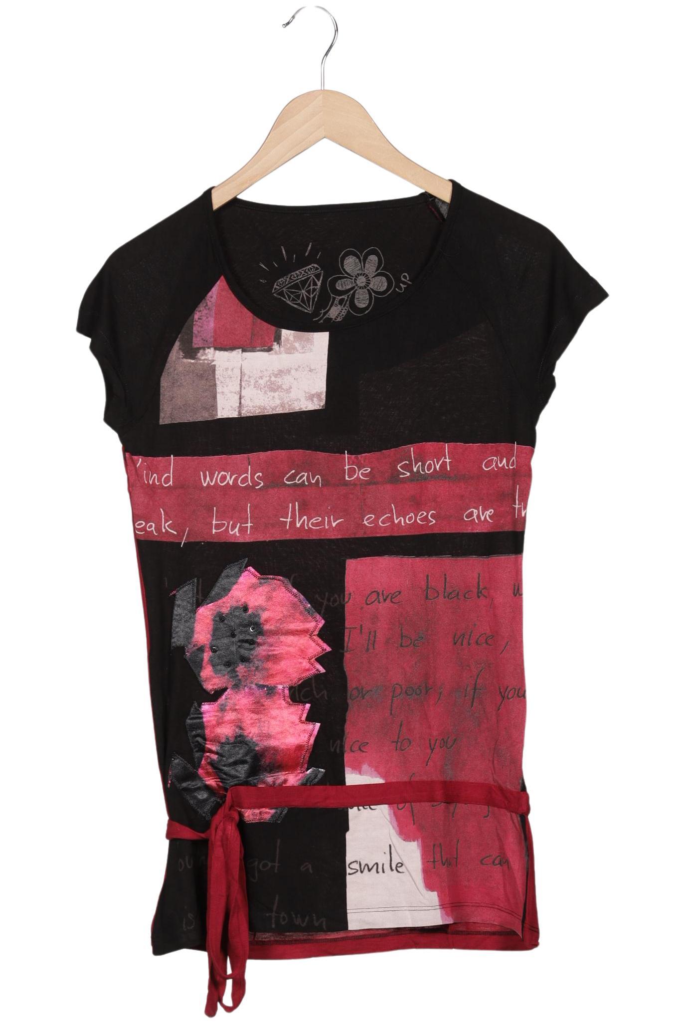 

Desigual Damen T-Shirt, mehrfarbig, Gr. 36