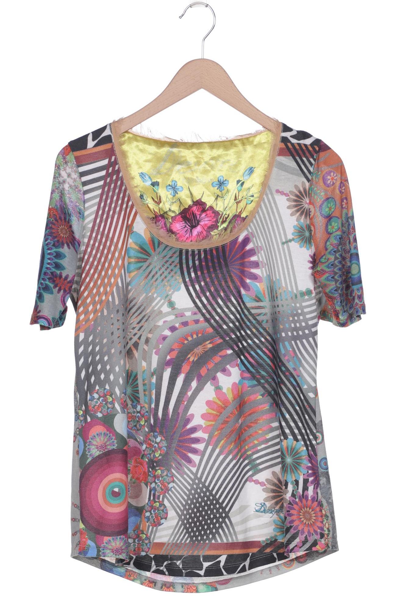 

Desigual Damen T-Shirt, grau, Gr. 44