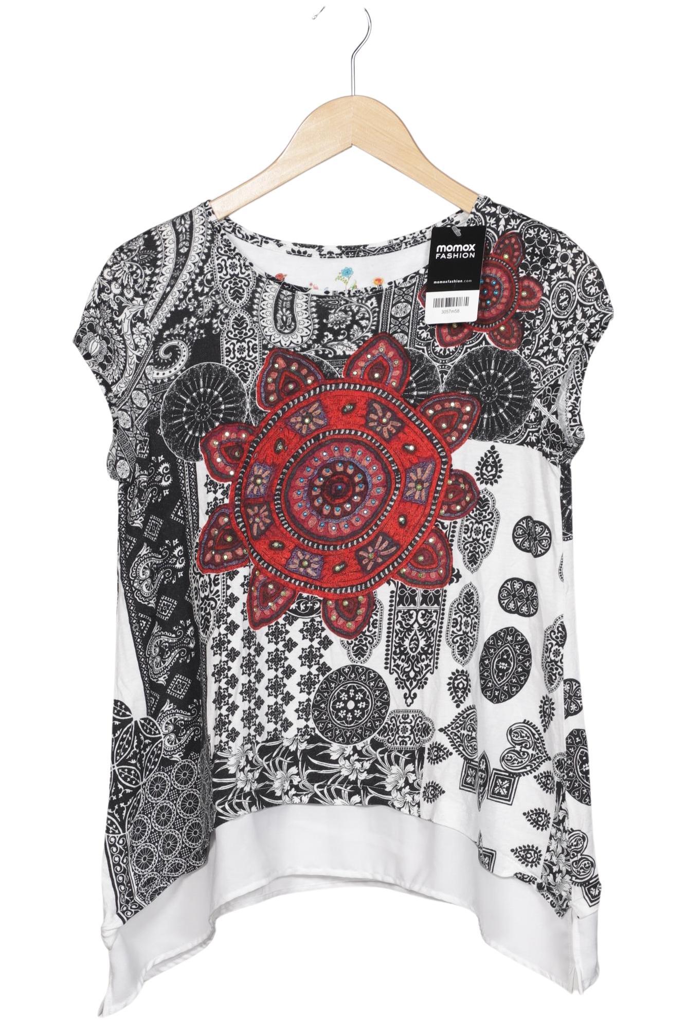 

Desigual Damen T-Shirt, mehrfarbig, Gr. 36