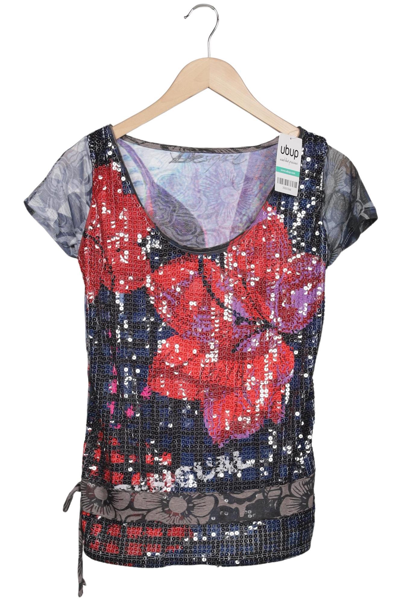 

Desigual Damen T-Shirt, mehrfarbig, Gr. 42